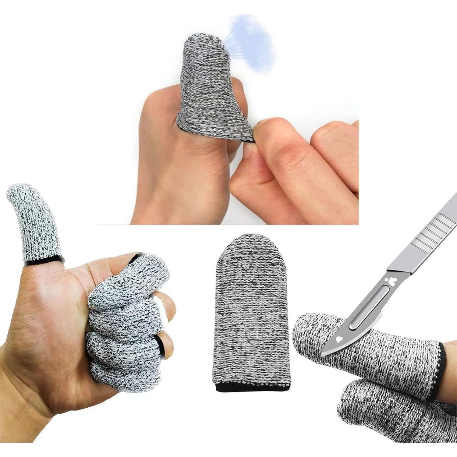 Protector de Dedos Anti-Corte Zfyoung 14 Piezas 8 cm