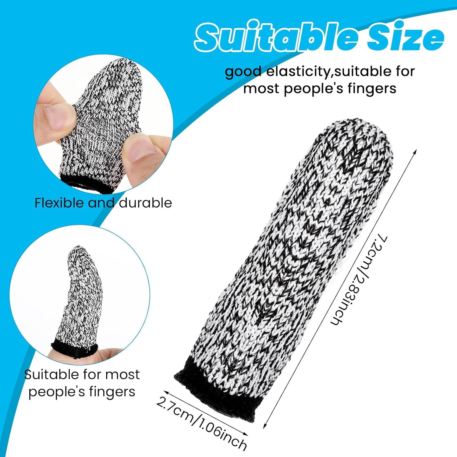 14 Cubiertas para Dedos Ymapinc Anti-Corte 7.2x2.7cm