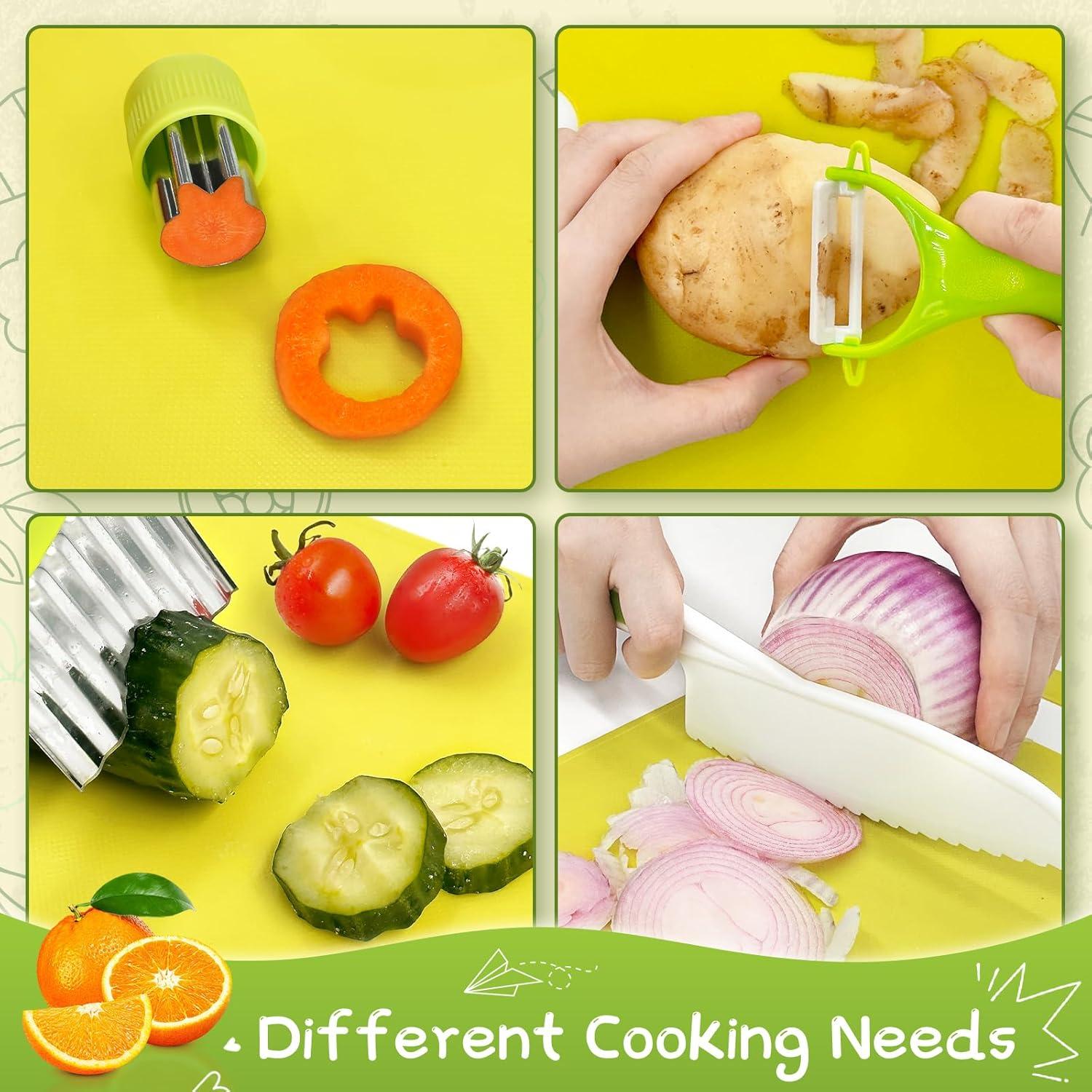 Juego de cuchillos Montessori Chanking 17 piezas para niños