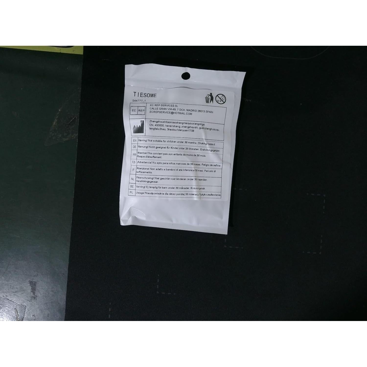 12 Protectores de Dedos HPPE TIESOME Reutilizables Negros