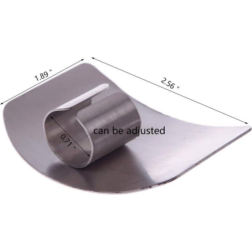 Protectores de Dedos de Acero Inoxidable ShineIn Ajustables