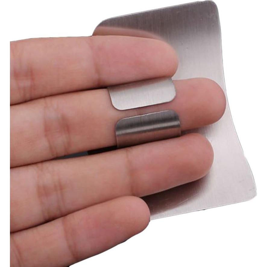 Protectores de Dedos de Acero Inoxidable ShineIn Ajustables