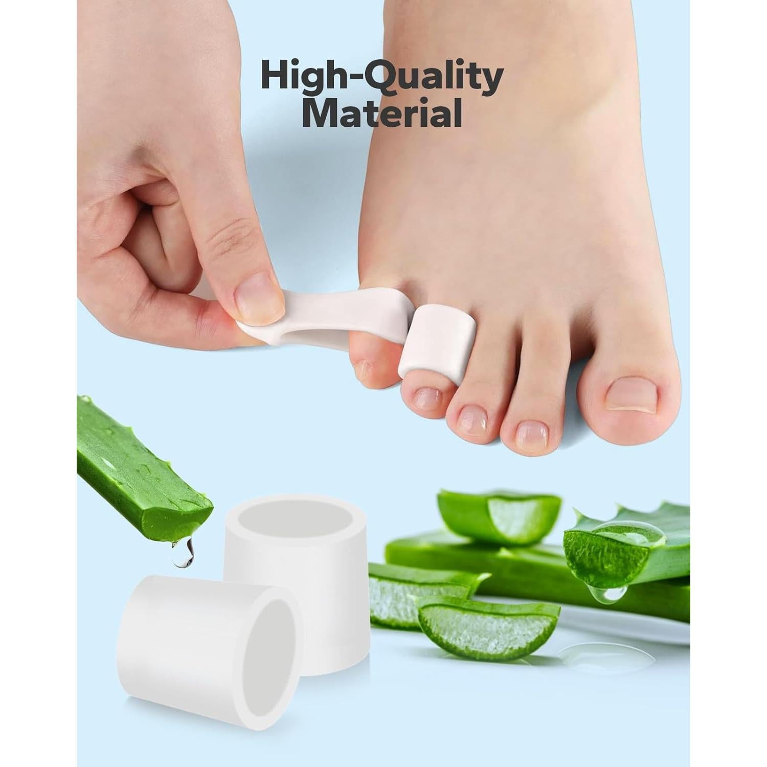 Mangas de Silicona Aorange para Dedos del Pie - 24 Unidades