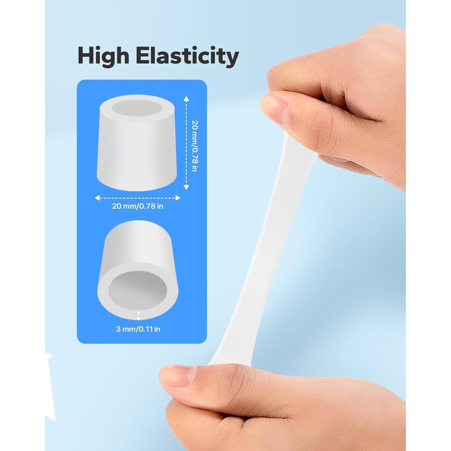 Mangas de Silicona Aorange para Dedos del Pie - 24 Unidades