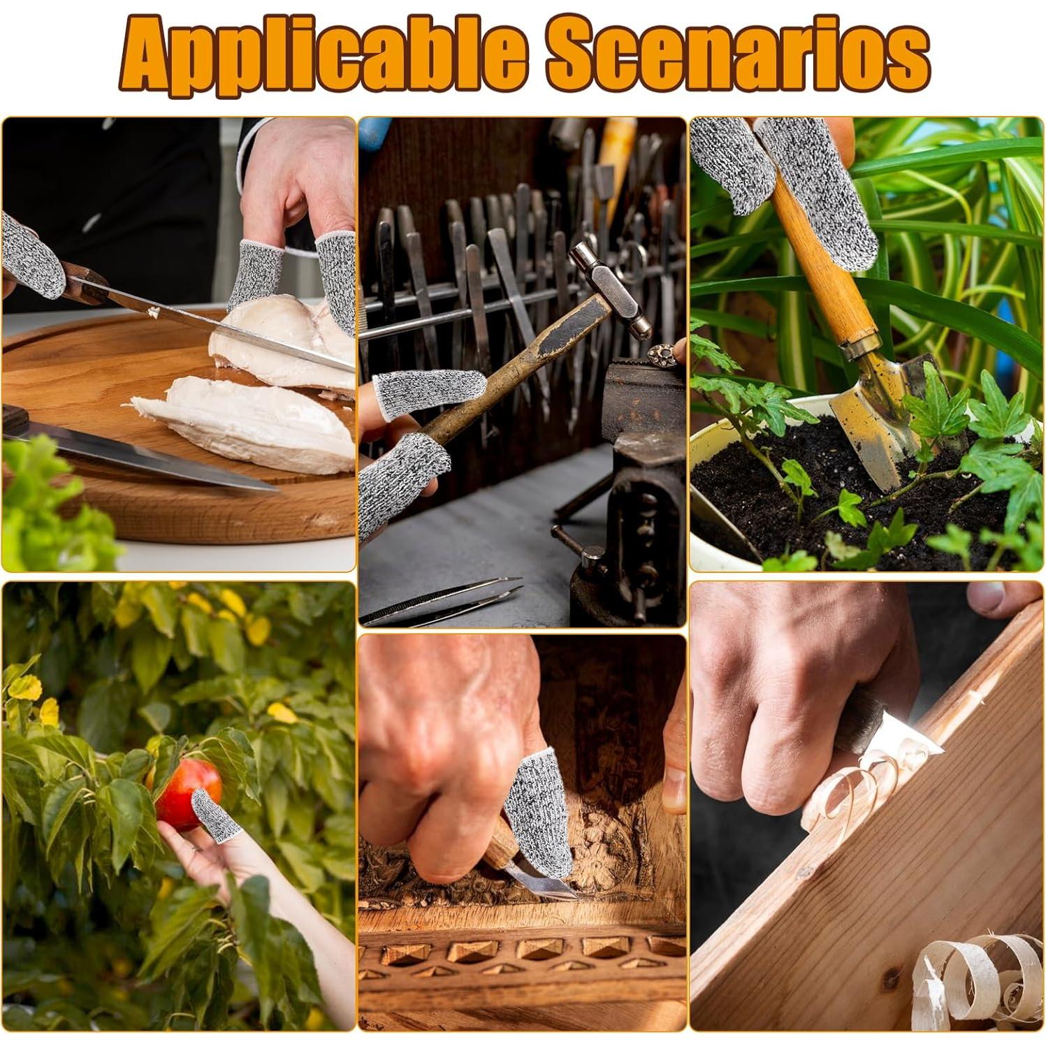 Dedales Resistentes a Cortes SynHHergyx 20 Pcs Reutilizables