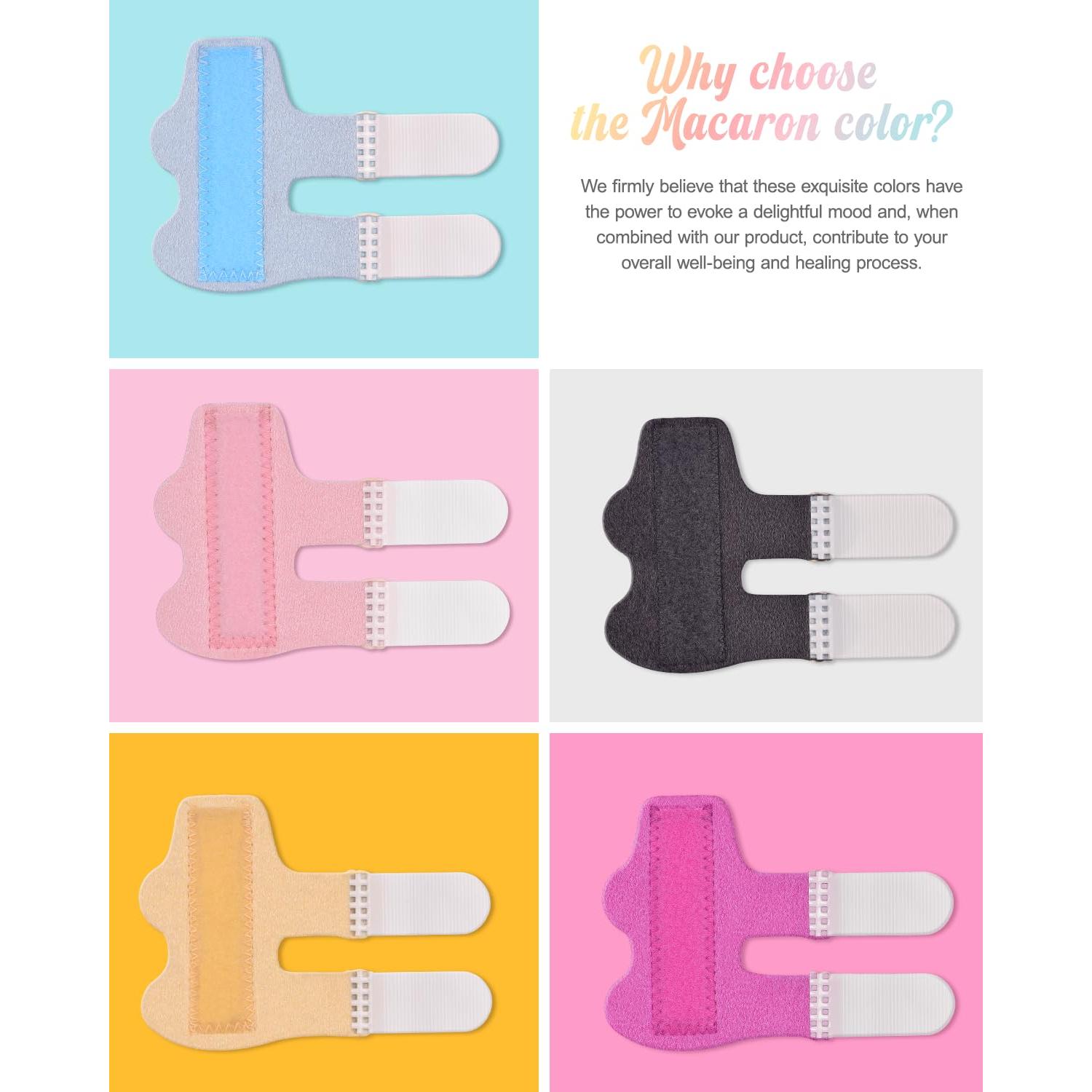 Férulas para Dedos Sopito 5 Piezas Ajustables Alivio Artritis