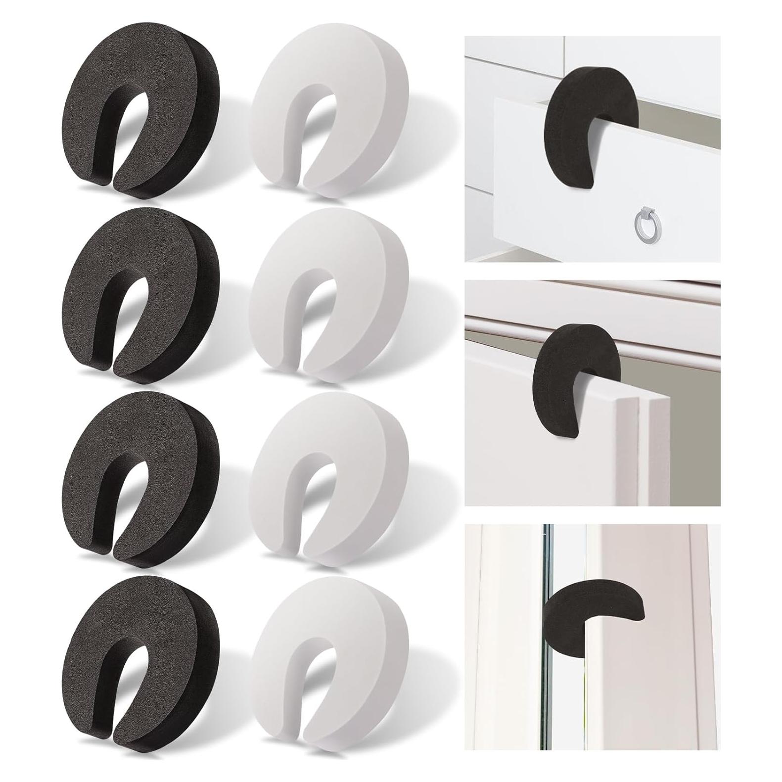 Tope de Puerta de Espuma Jheoyrt 8 Pcs Seguridad Niños