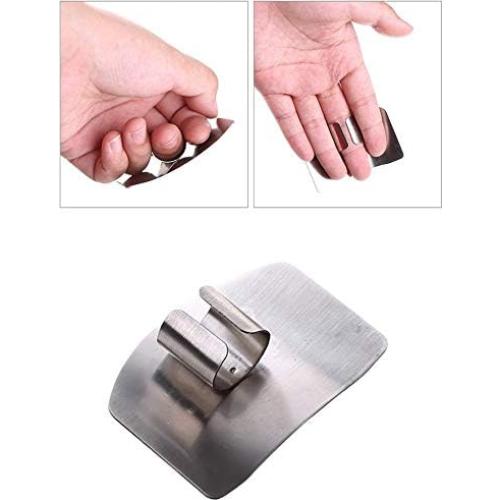 Protector de Dedo Acero Inoxidable QHQ-SHININGLIFI 2PCS