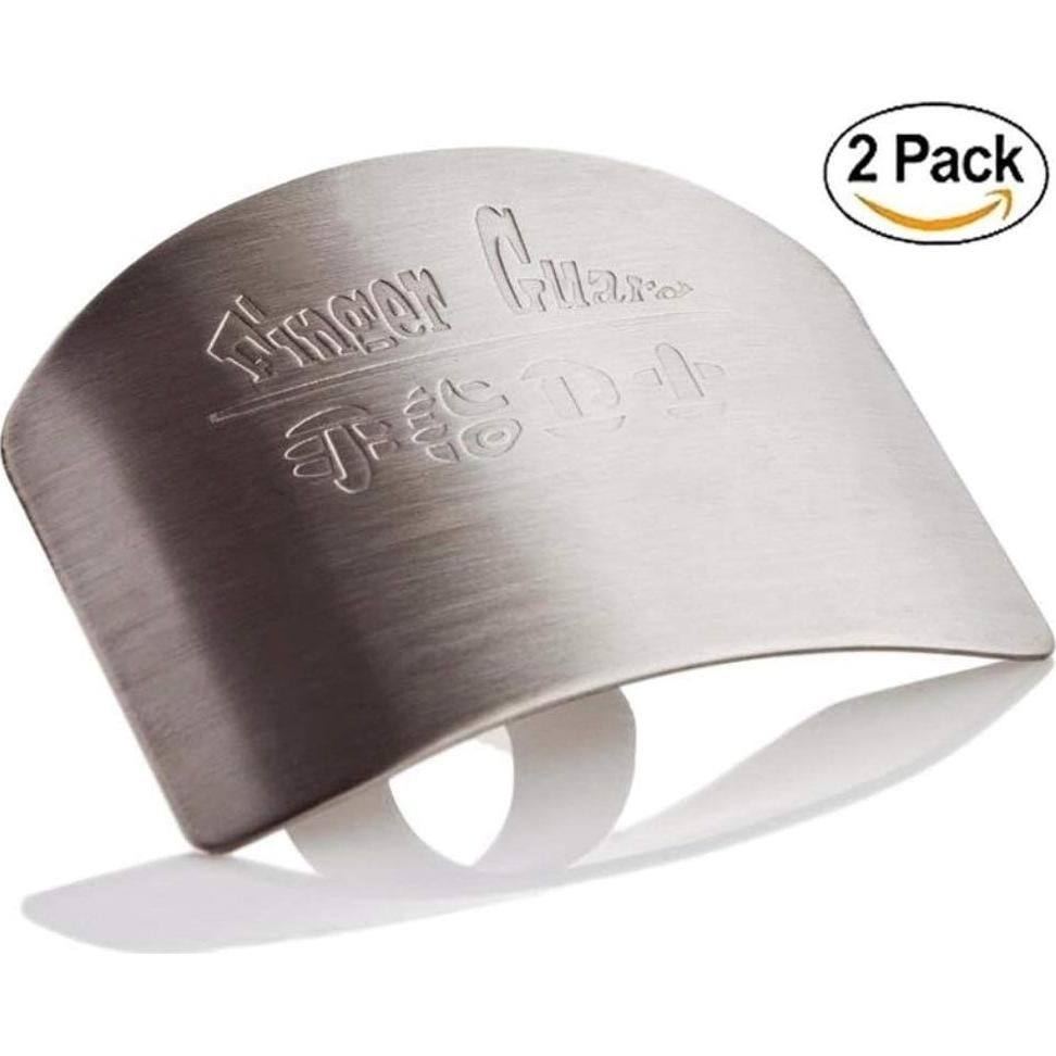 Protector de Dedo Acero Inoxidable QHQ-SHININGLIFI 2PCS