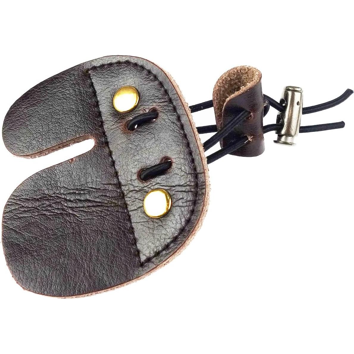 Protector de Dedos de Arquería Zelerdo - 2 Piezas Piel Vaca