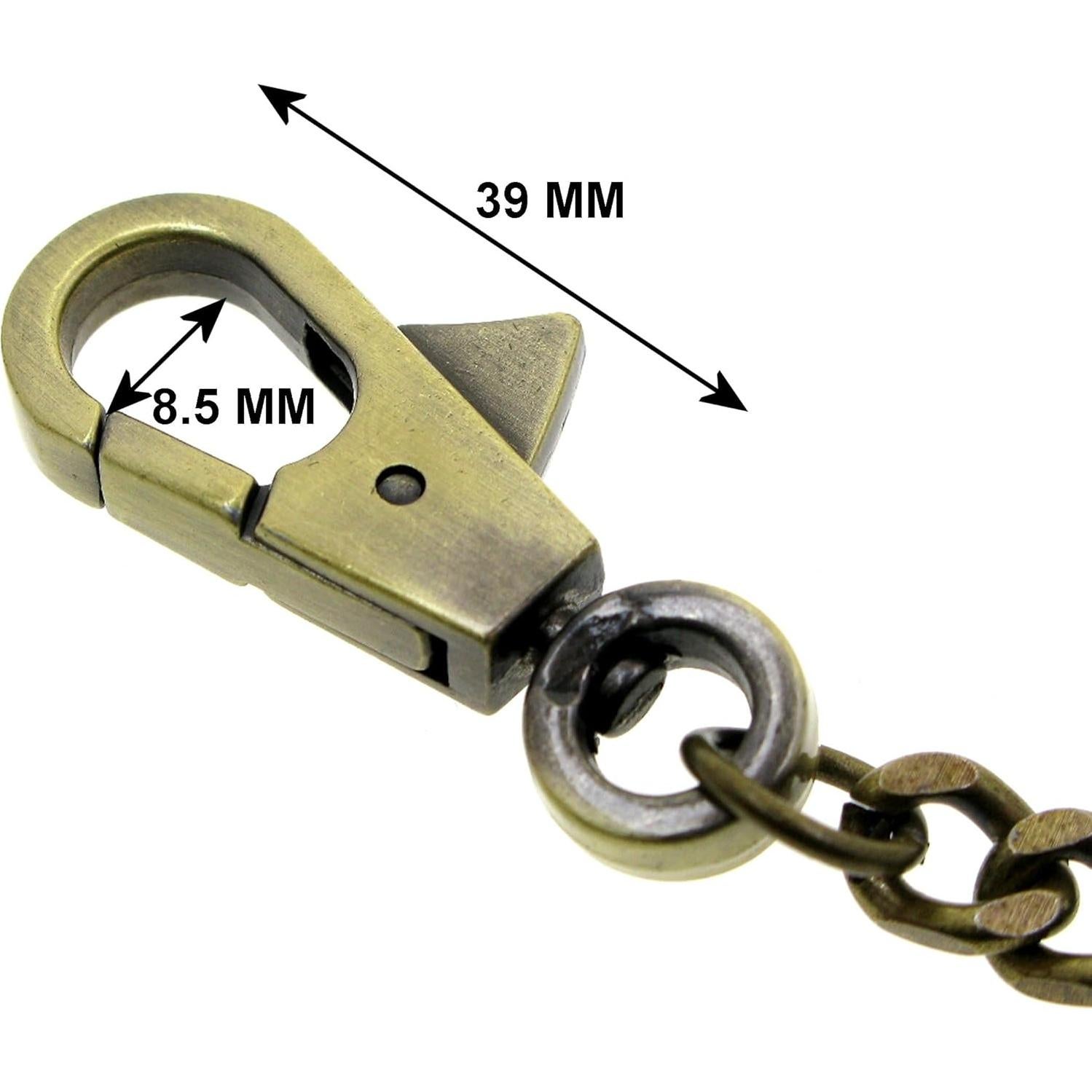 Cadena de Reloj de Bolsillo E-Tech Bronce Claro 43 CM