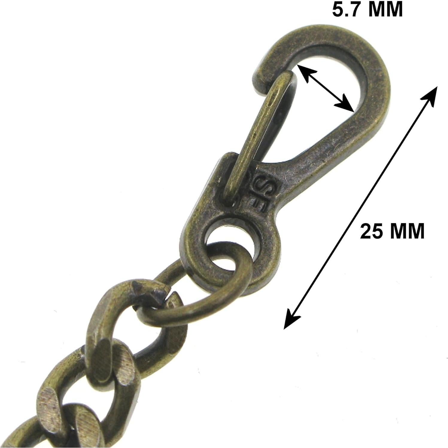 Cadena de Reloj de Bolsillo E-Tech Bronce Claro 43 CM