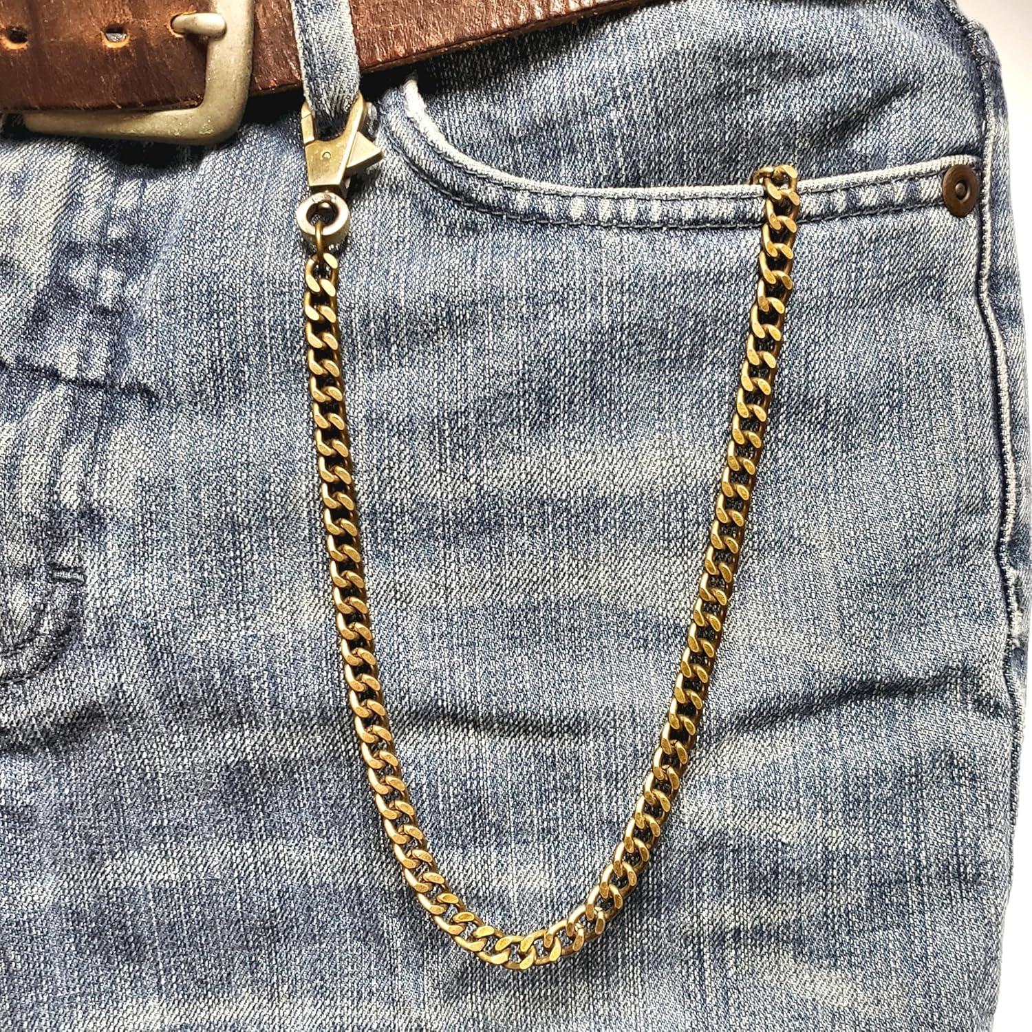 Cadena de Reloj de Bolsillo E-Tech Bronce Claro 43 CM