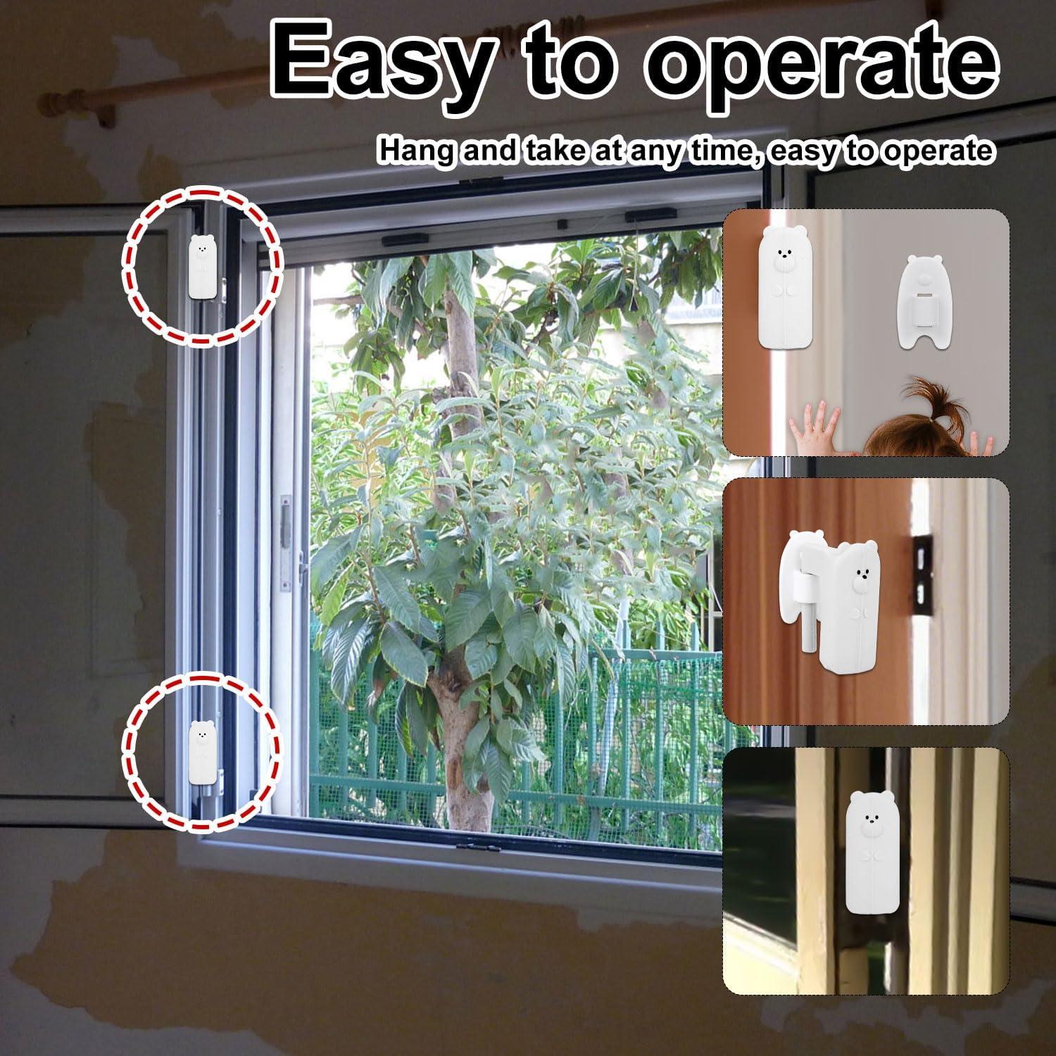 2 Protectores de Puerta para Bebés BOXOB Silicona Blanco