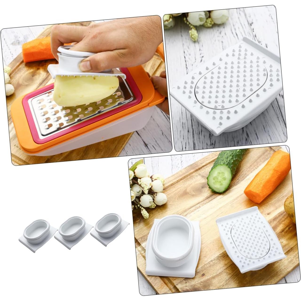 3 Protectores de Mano VINTORKY para Cortar Alimentos - Seguridad en Cocina