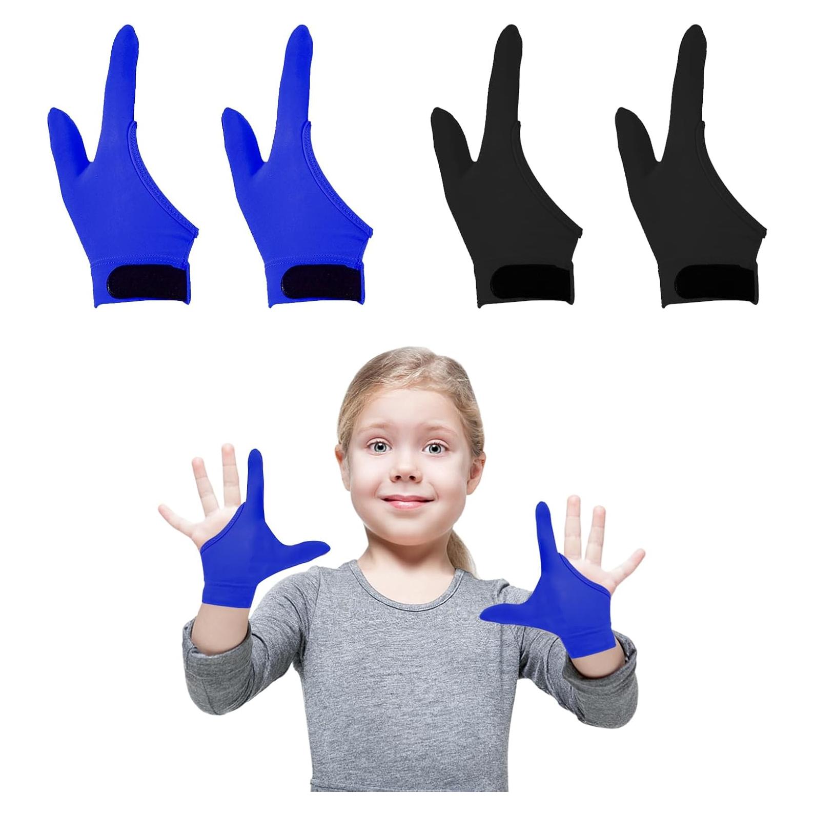 Guantes Antisucio Yxmeiguo para Niños 2 Pares Ajustables