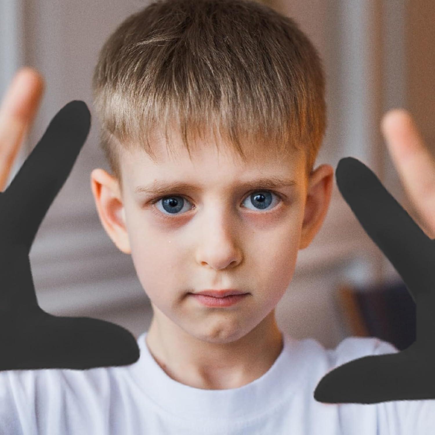 Guantes Antisucio Yxmeiguo para Niños 2 Pares Ajustables