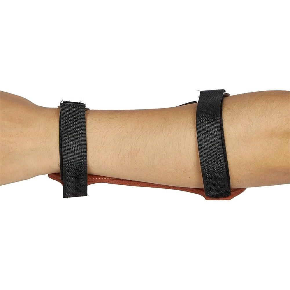 Protector de Brazo y Guantes de Arquería TOPARCHERY Marrón