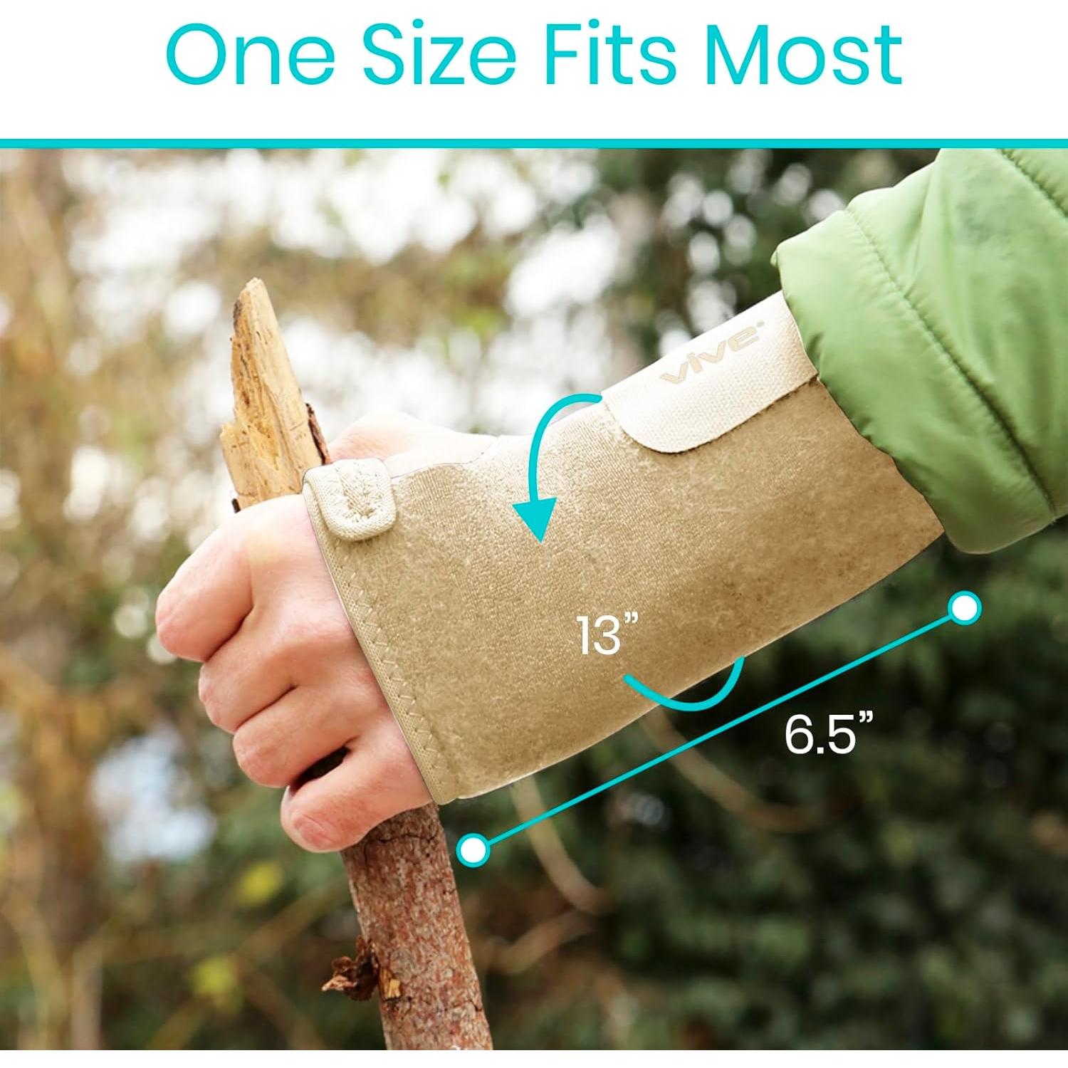 Férula de Muñeca Vive Beige Izquierda para Síndrome del Túnel Carpiano