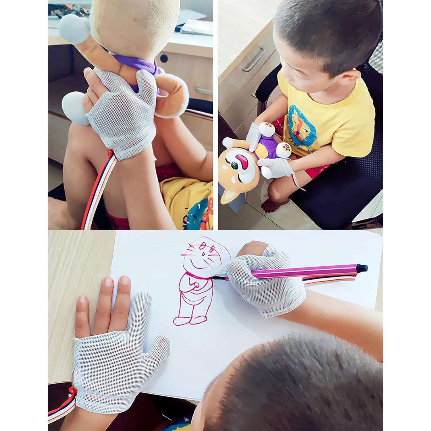 Guantes Antichupadores de Dedos YILIUJIU para Niños - Color XM