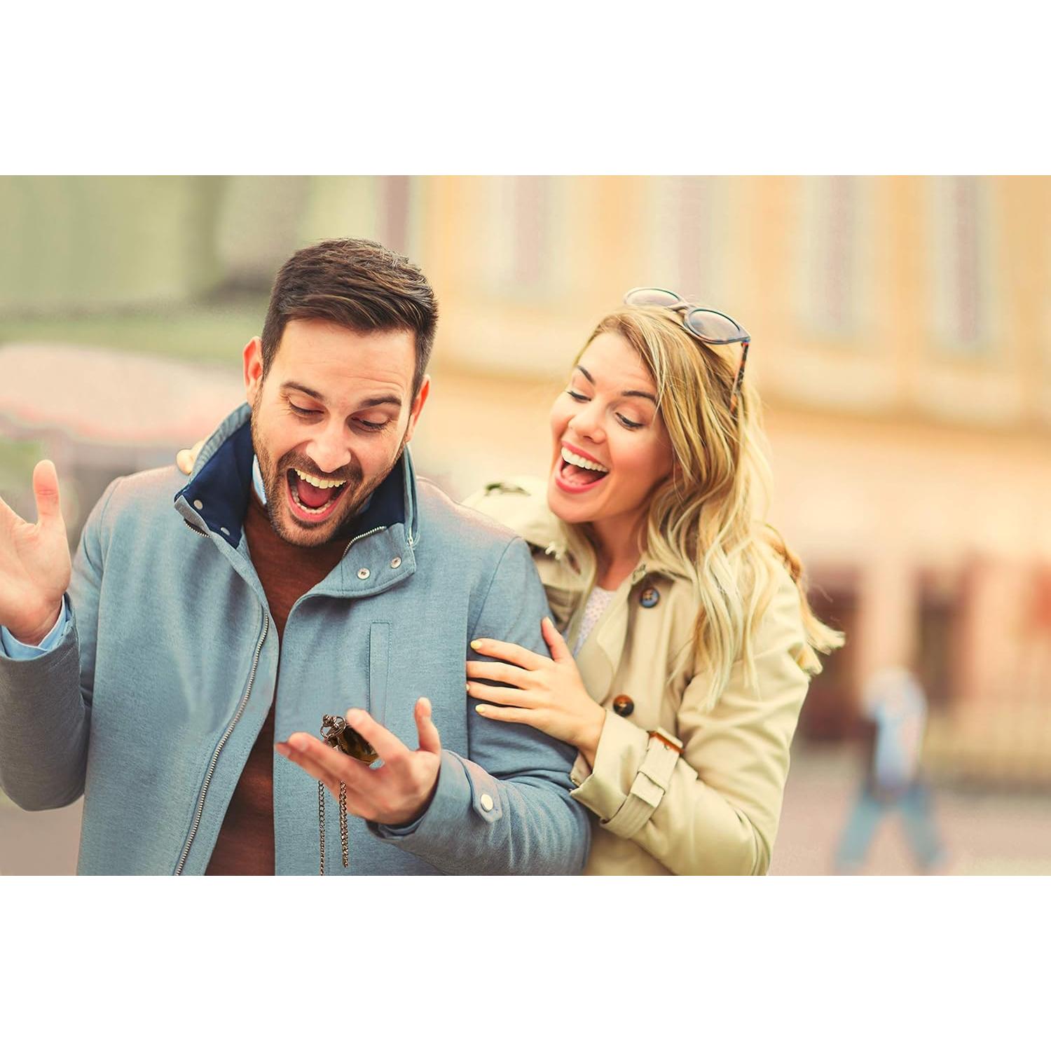 Reloj de Bolsillo FREDERICK JAMES Grabado para Esposo