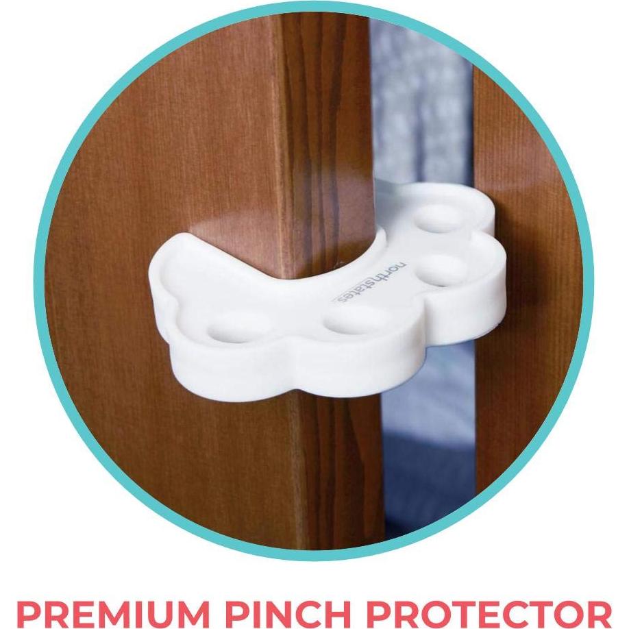 Protector de Pinzas Toddleroo North States Blanco - Seguridad Infantil