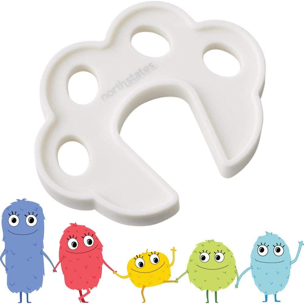 Protector de Pinzas Toddleroo North States Blanco - Seguridad Infantil