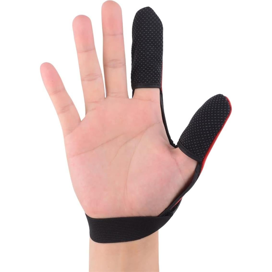 Guante de Pesca Profesional Uniwit Rojo Ajustable