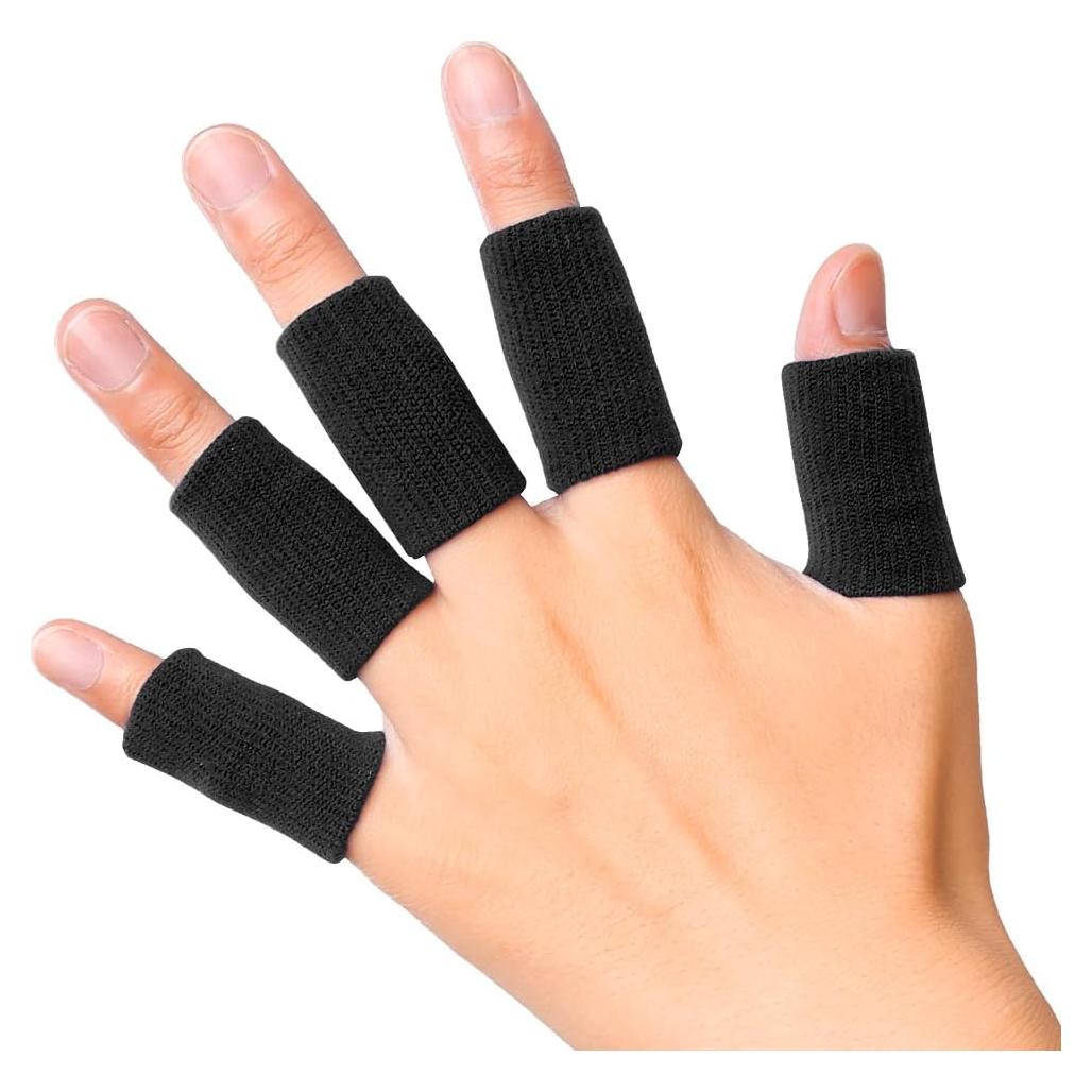 JBM Mangas para Dedos - Paquete de 5 Protectores de Compresión