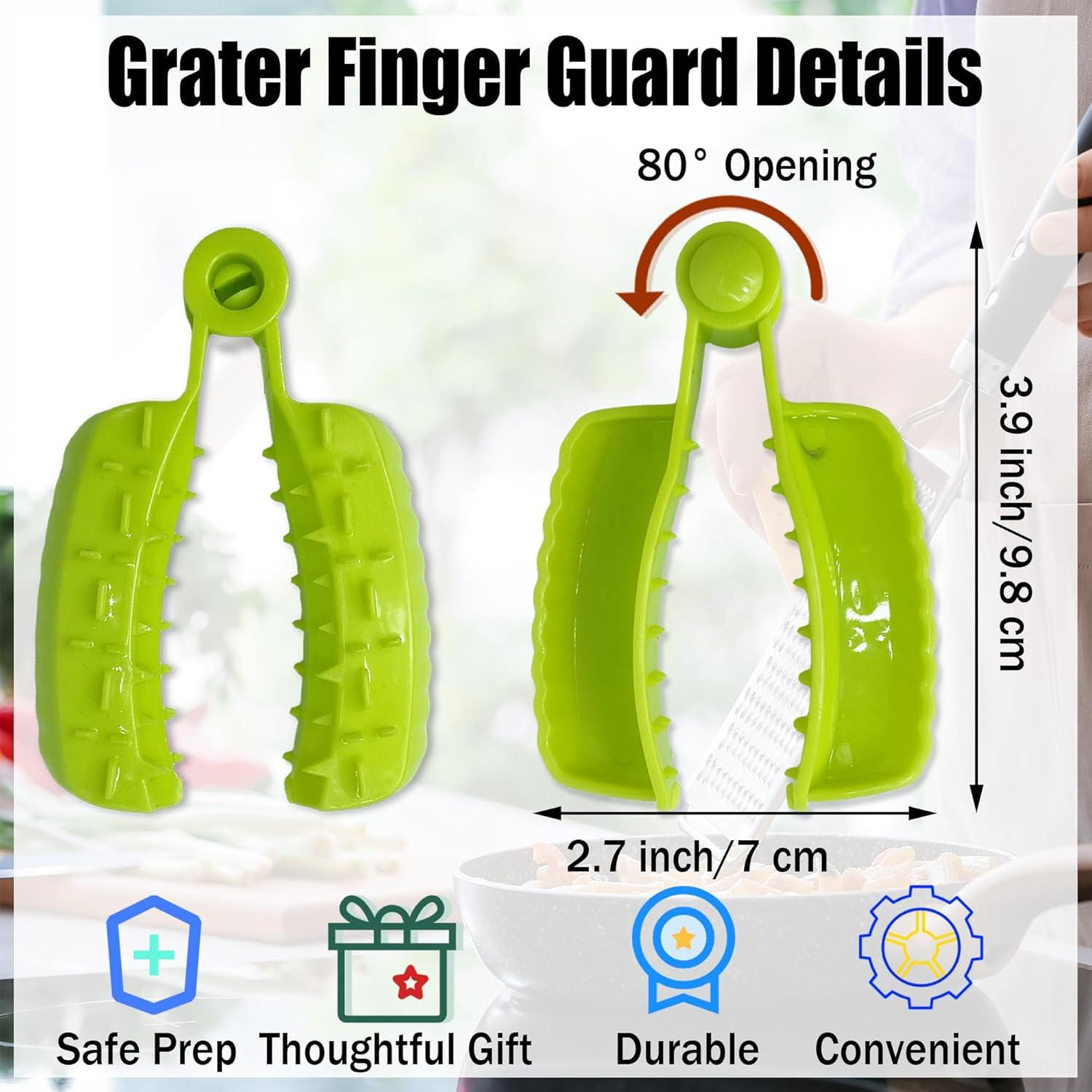 Protectores de Dedos JuGeoZhi para Cortar Alimentos - 2 Piezas