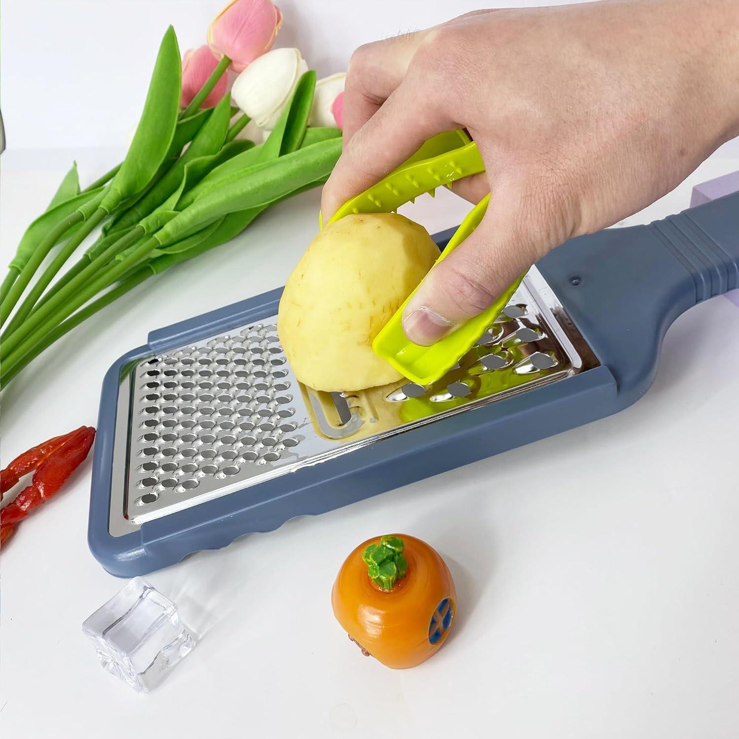 Protectores de Dedos JuGeoZhi para Cortar Alimentos - 2 Piezas