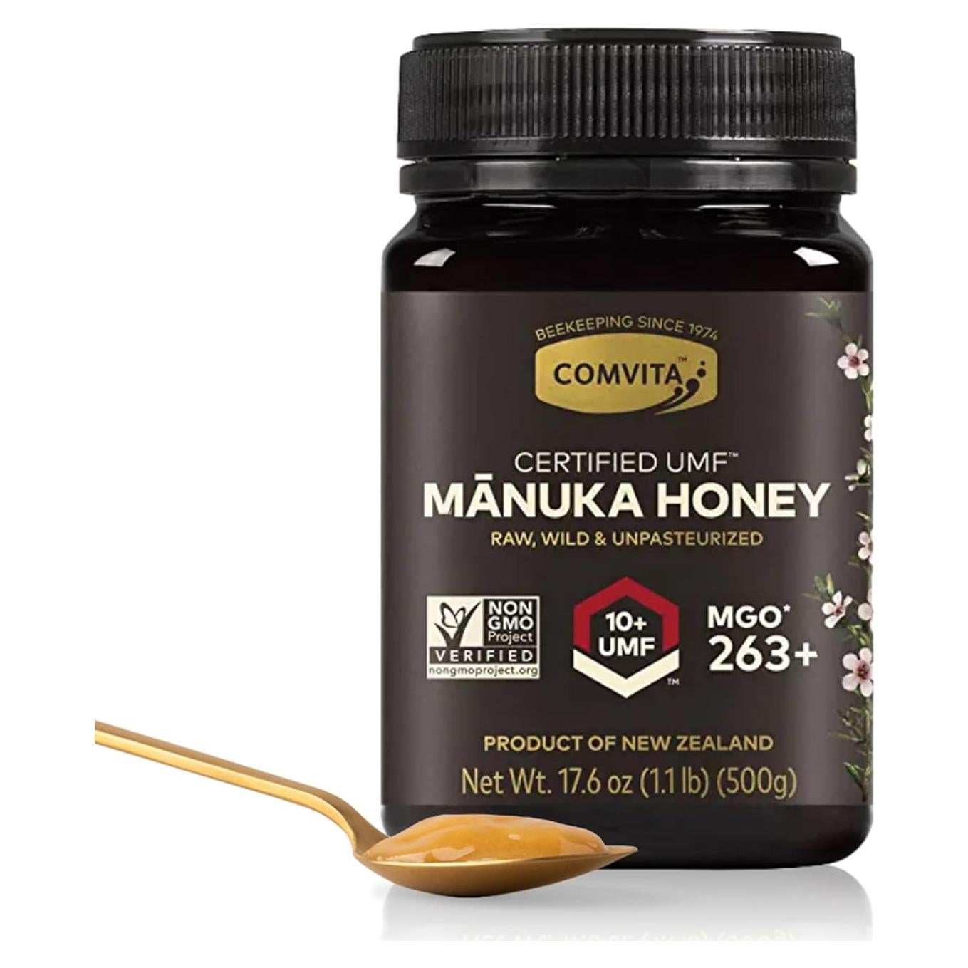 Comvita Miel de Manuka UMF 10+ Cruda 500g Pura Nueva Zelanda
