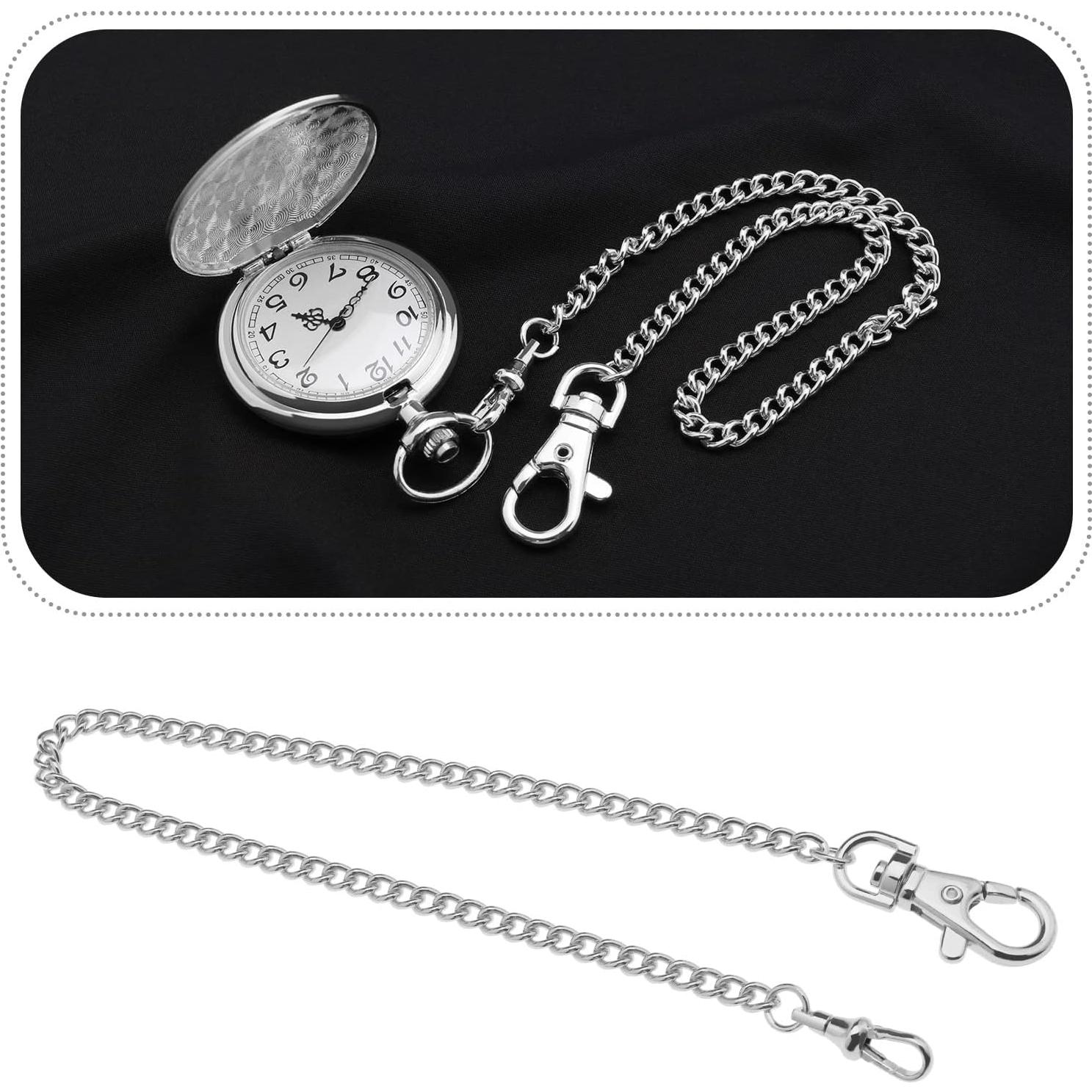 Cadena de Reloj de Bolsillo SING F LTD 37 cm Metal Plata