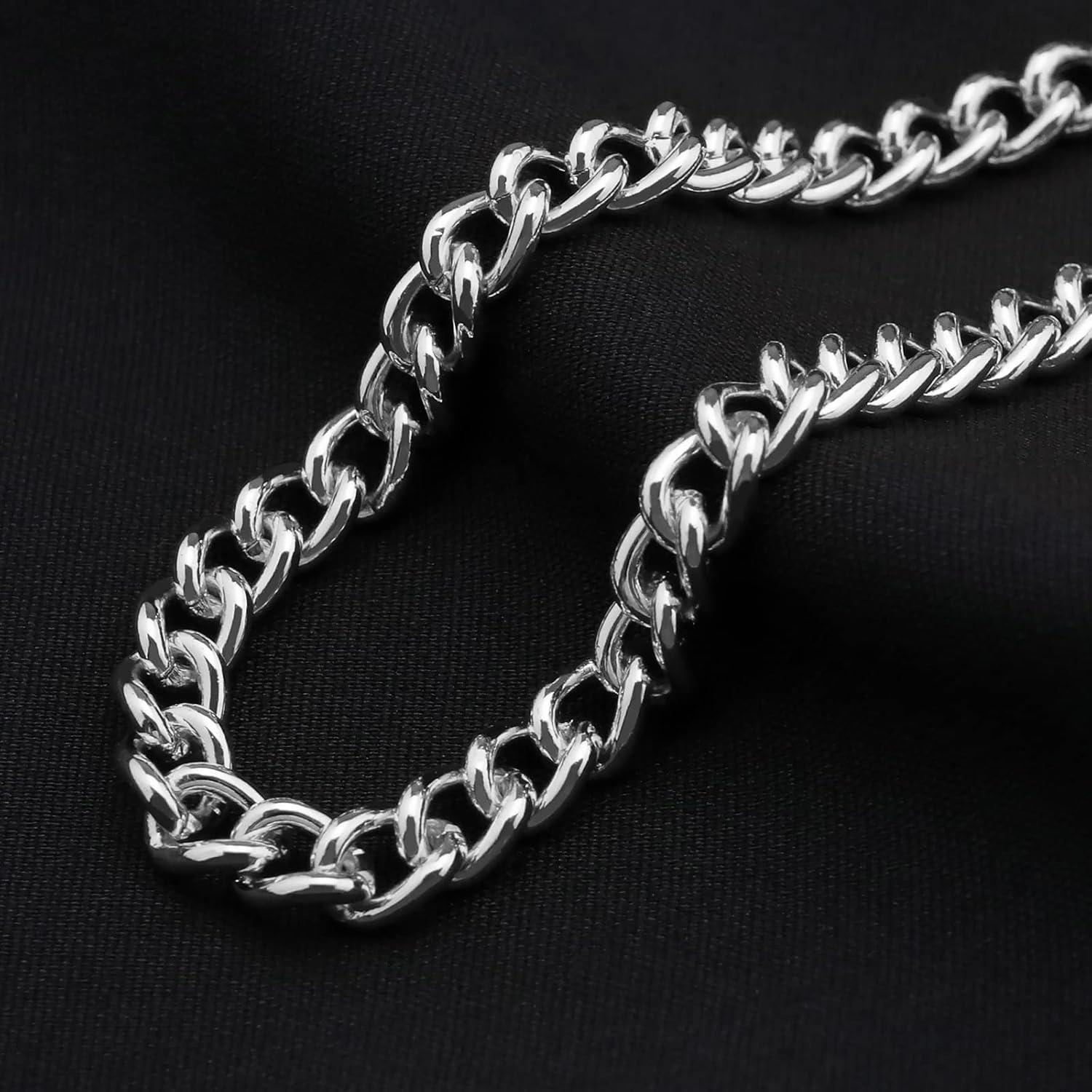 Cadena de Reloj de Bolsillo SING F LTD 37 cm Metal Plata