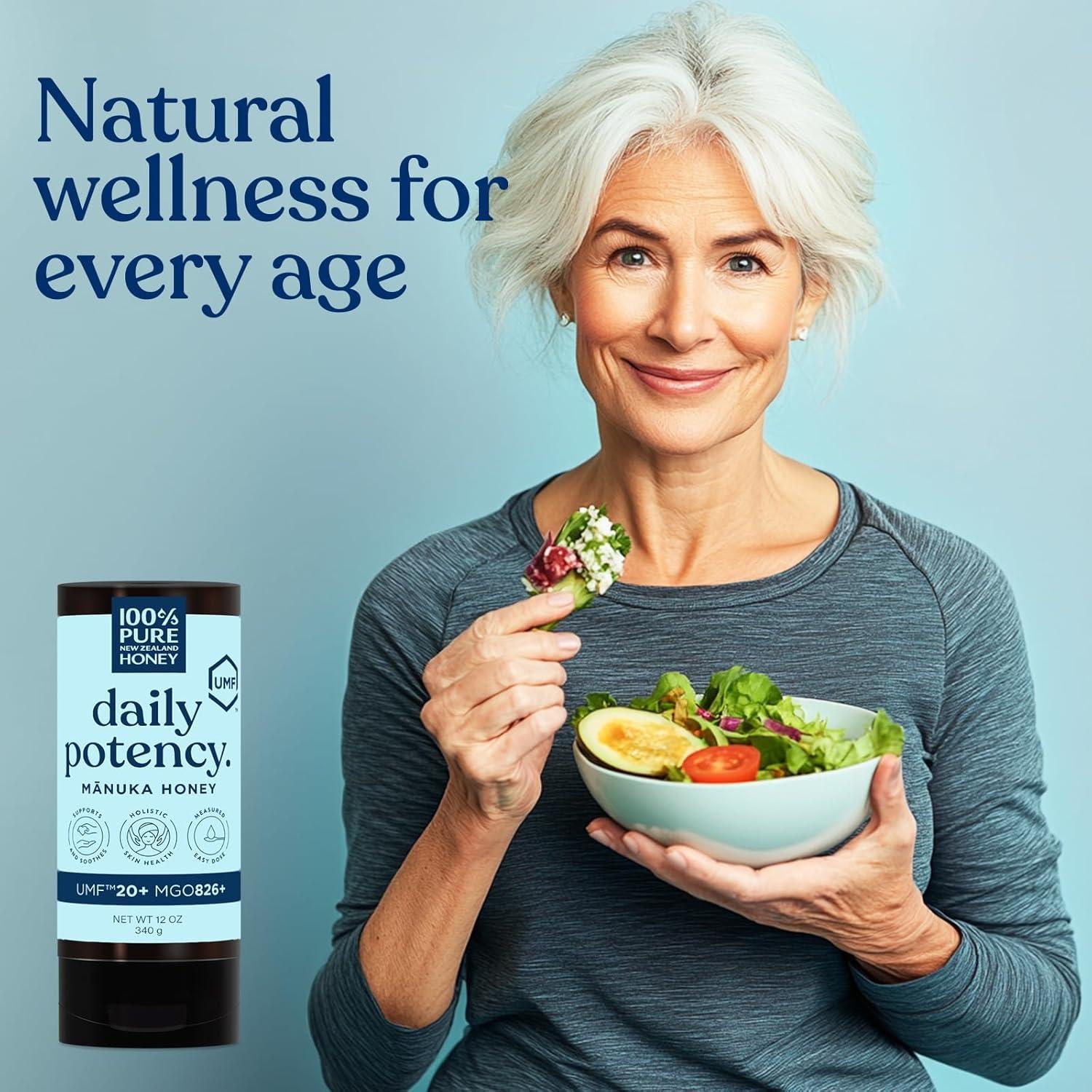 Miel de Manuka 100% Pura UMF 20+ Cruda 340g Nueva Zelanda