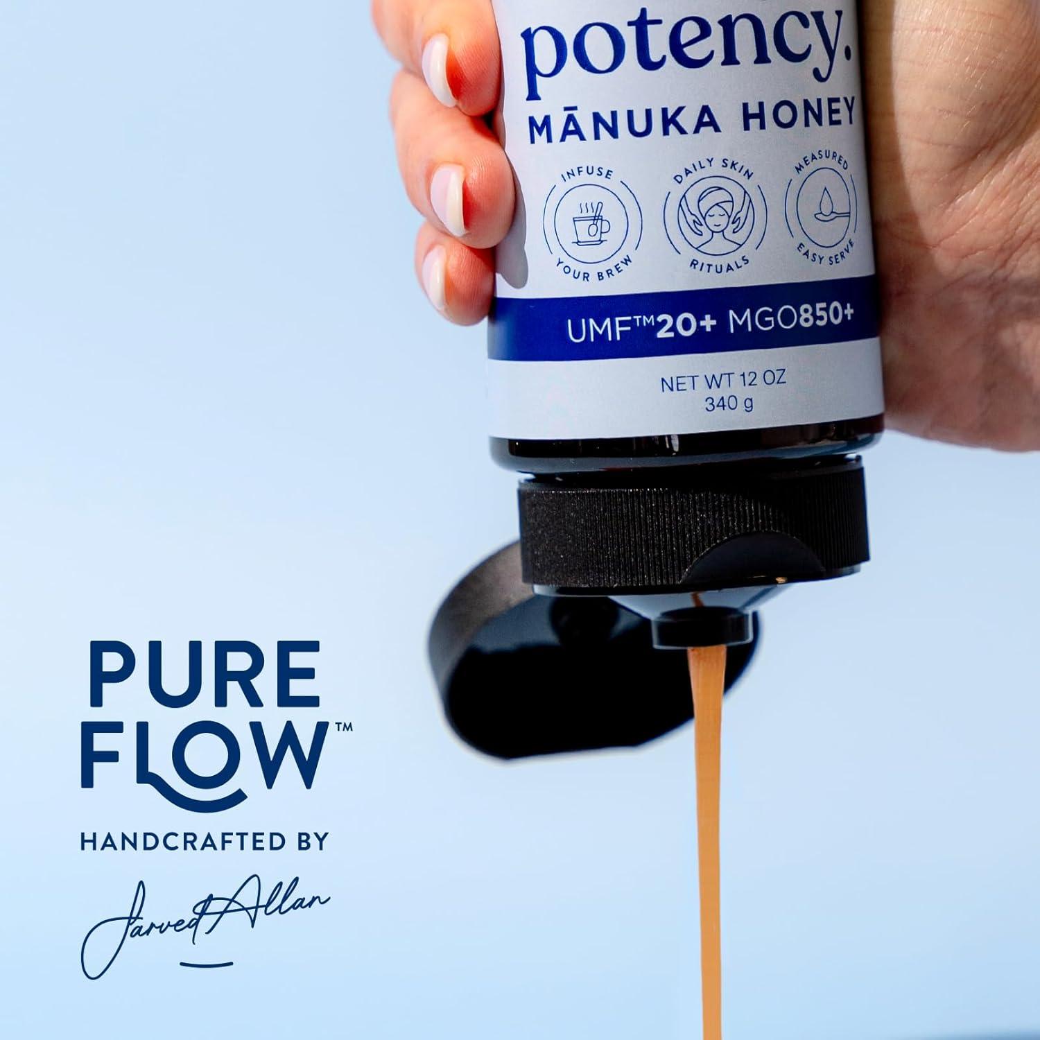 Miel de Manuka 100% Pura UMF 20+ Cruda 340g Nueva Zelanda