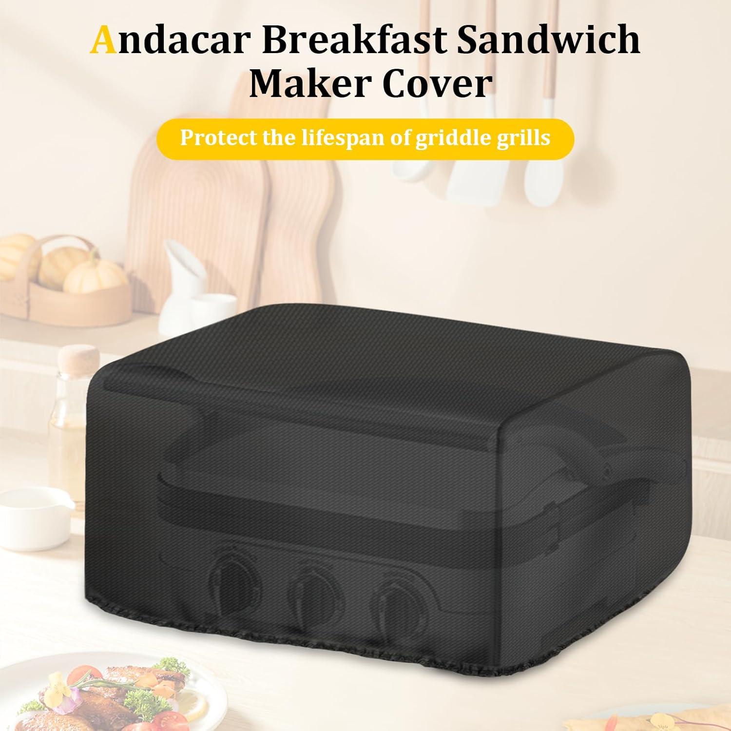 Funda Impermeable Andacar para Cuisinart Panini Press GR-4NP1