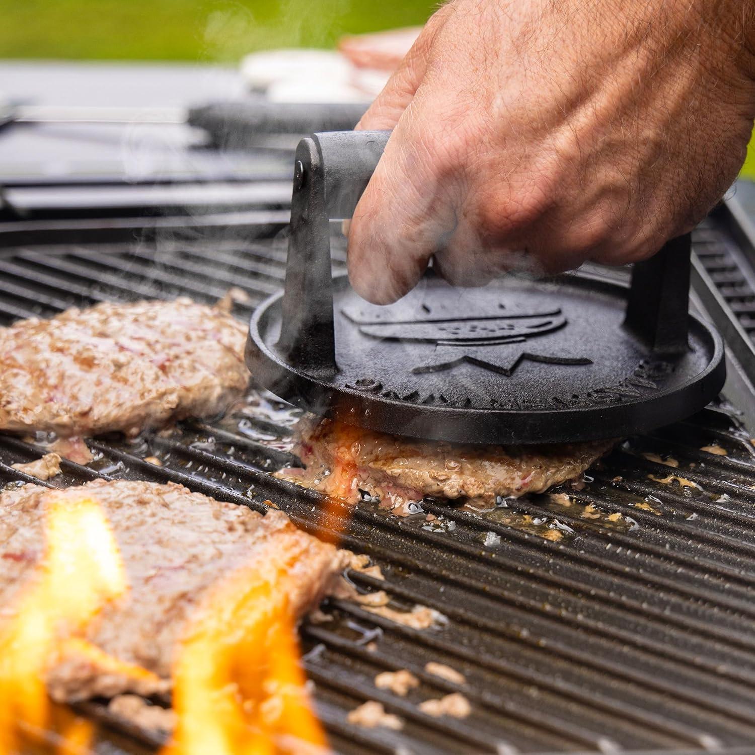 Prensa de Hamburguesas Hierro Fundido SMASHER KING 0.81 kg