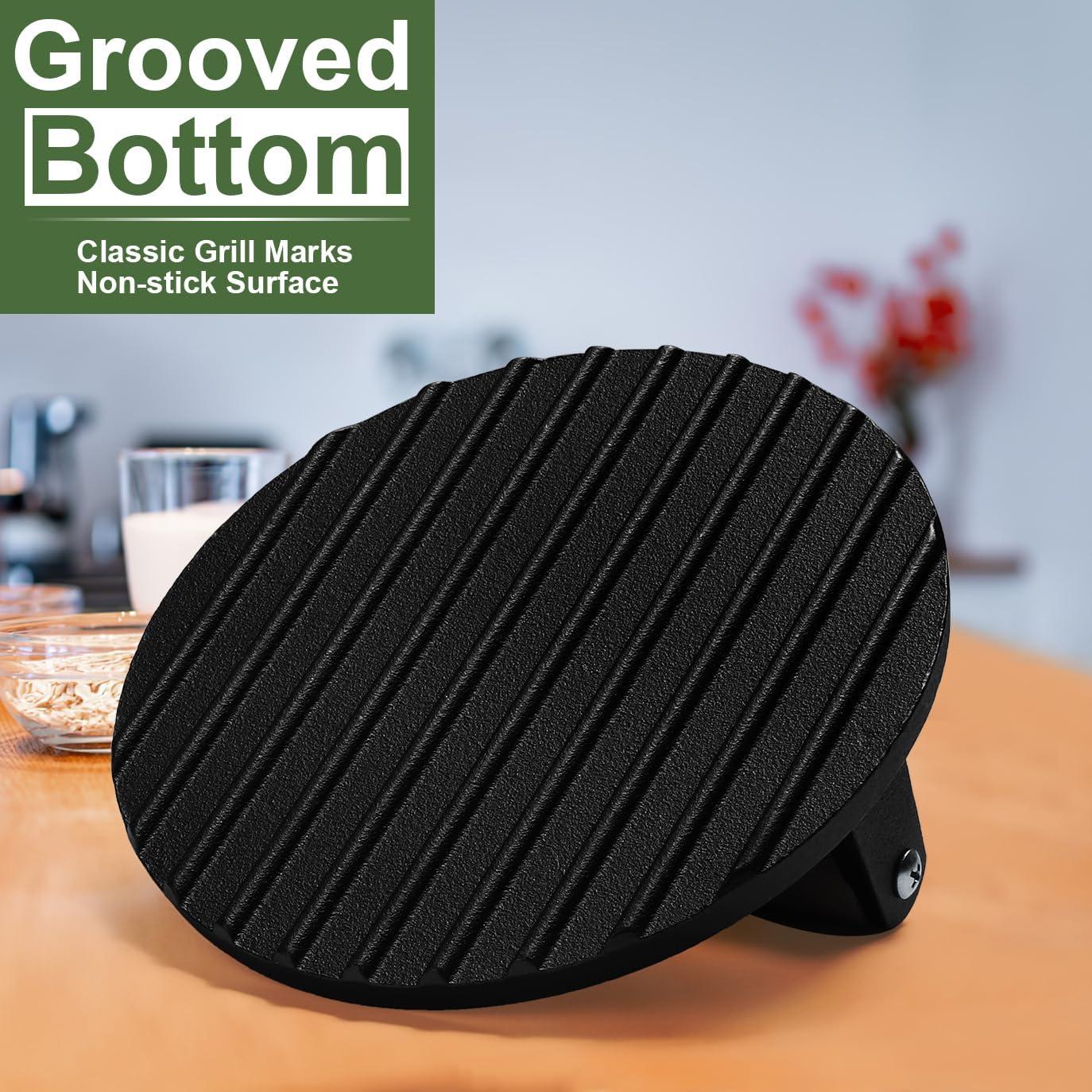 Prensa para Hamburguesas EWFEN 17,78 cm Hierro Fundido