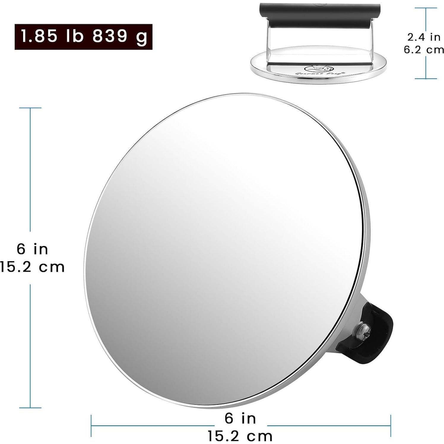 Prensa para hamburguesas Gourmet Easy acero inoxidable 0.41 kg