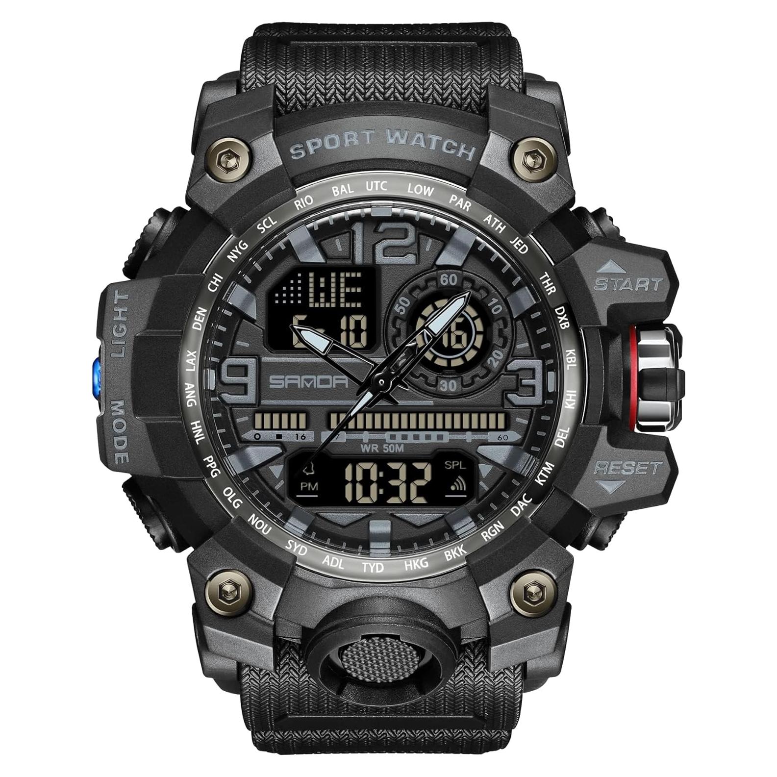 Reloj Militar Táctico KXAITO 3133 Resistente al Agua