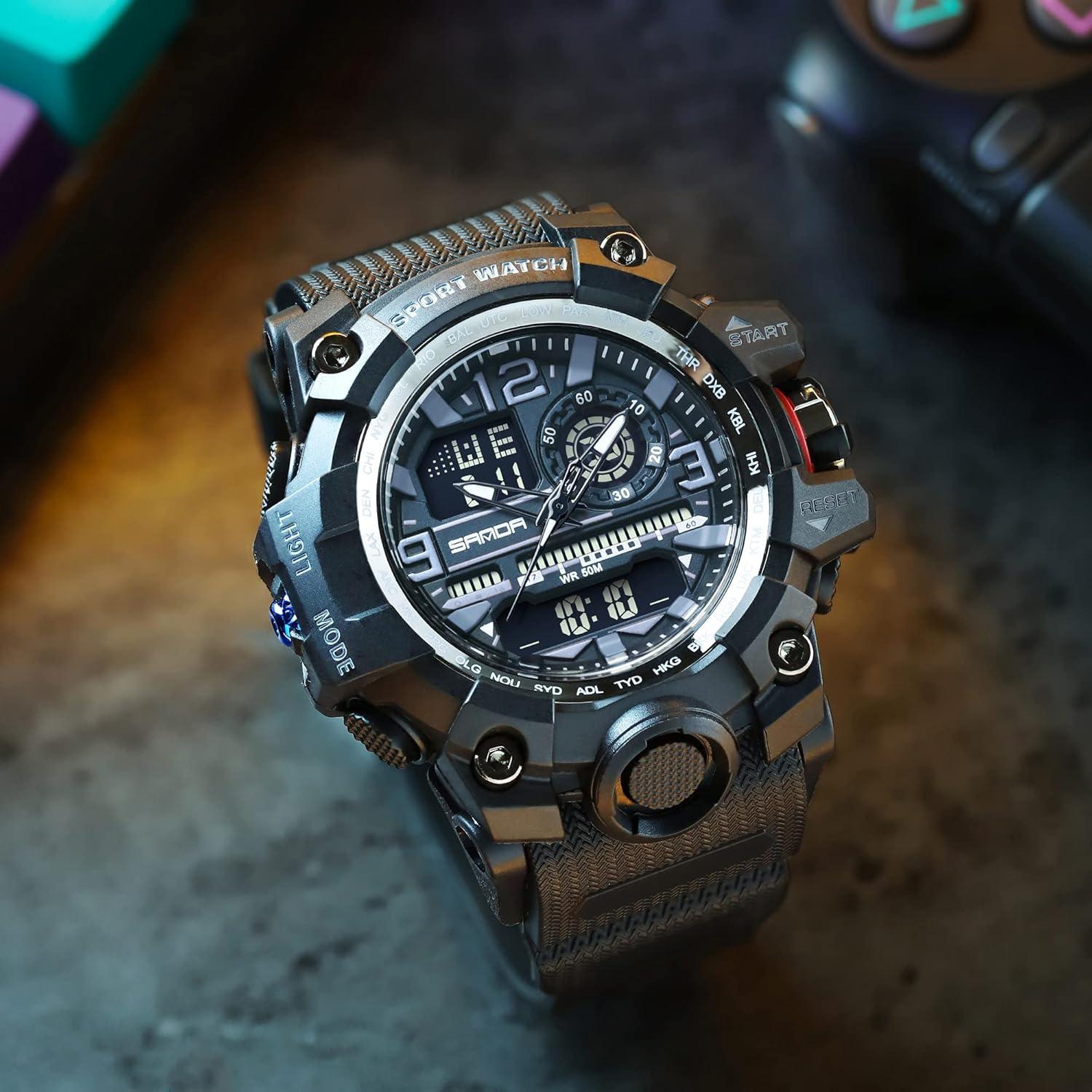 Reloj Militar Táctico KXAITO 3133 Resistente al Agua