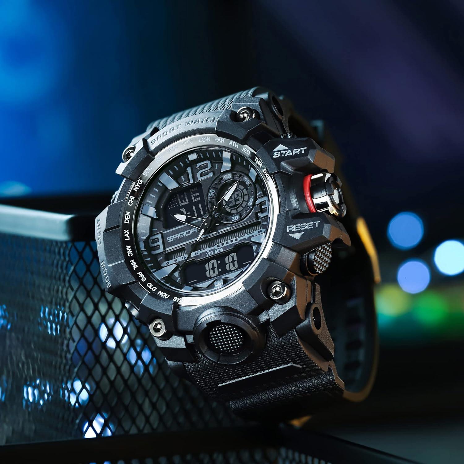 Reloj Militar Táctico KXAITO 3133 Resistente al Agua