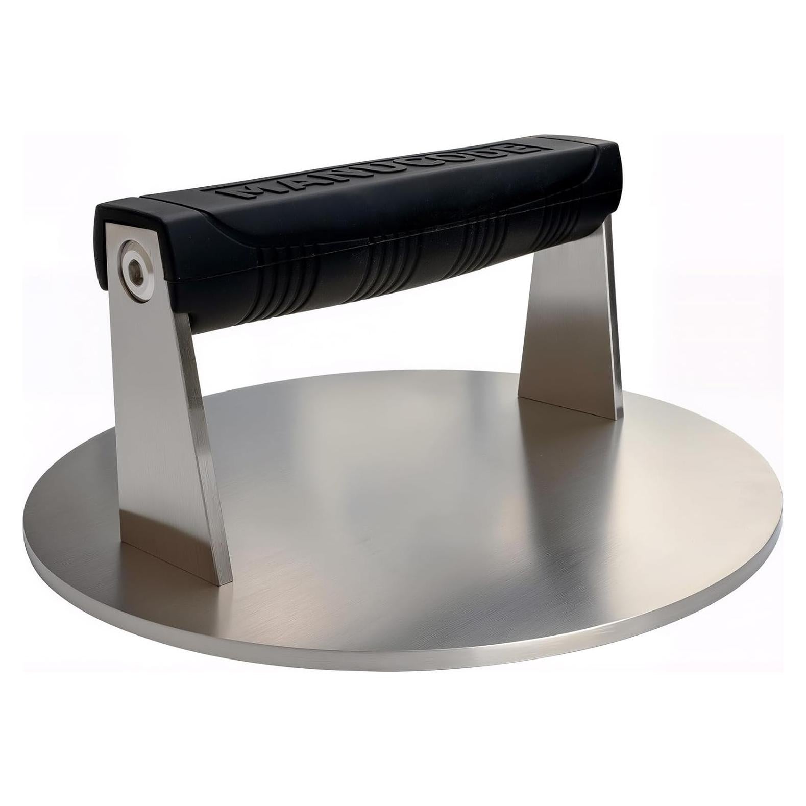 Prensa para Hamburguesas Manucode 1.47 kg 20.32 cm Acero Inoxidable