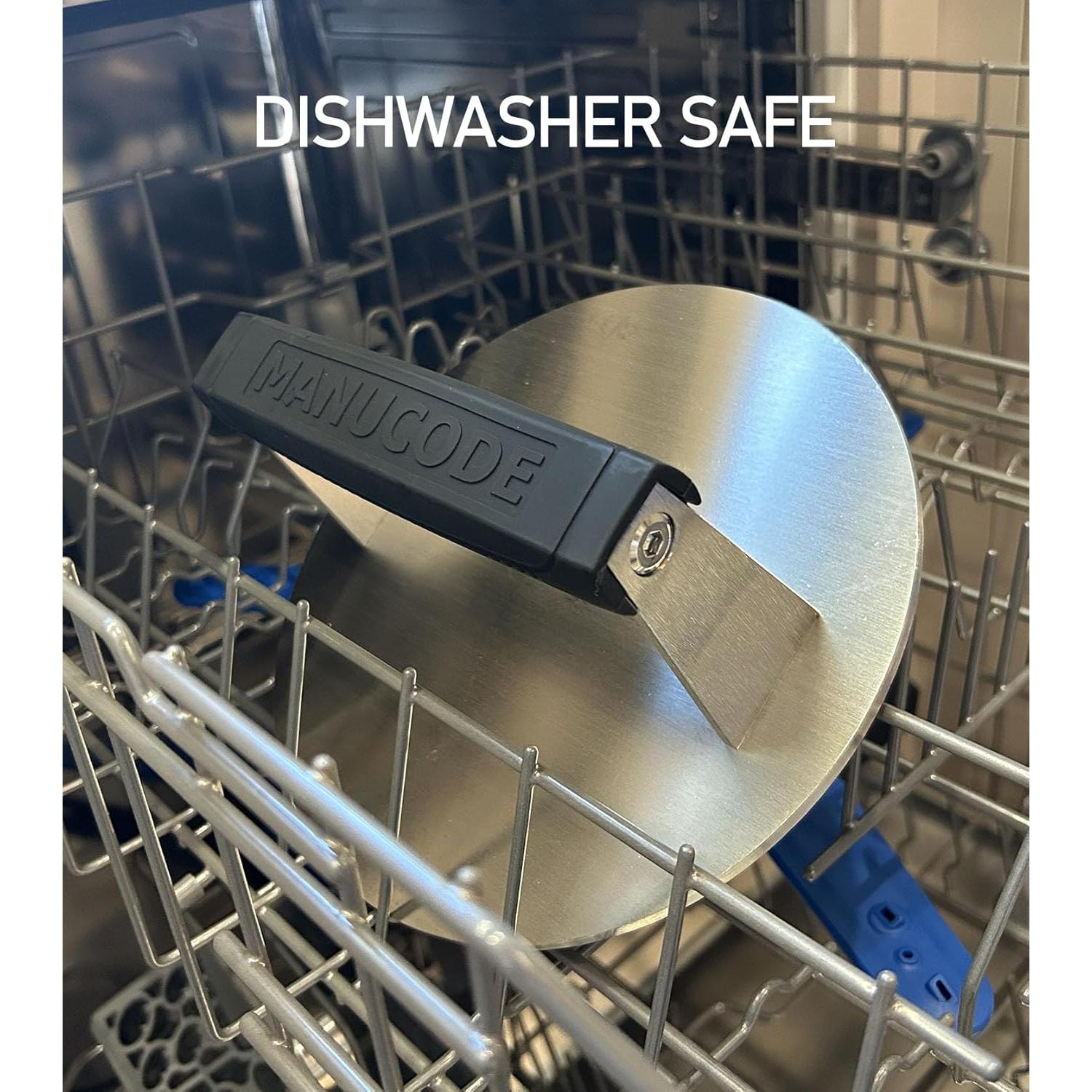 Prensa para Hamburguesas Manucode 1.47 kg 20.32 cm Acero Inoxidable