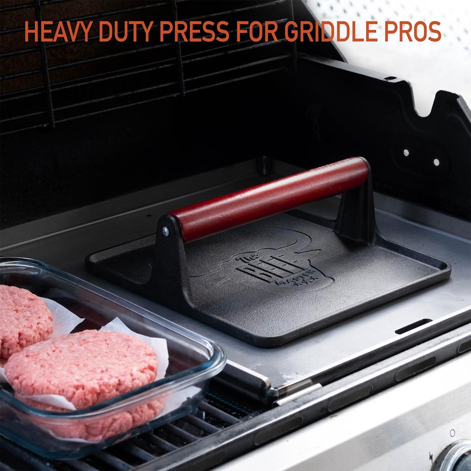 Prensa de Hierro Fundido Beef Master XL 25,4x25,4 cm