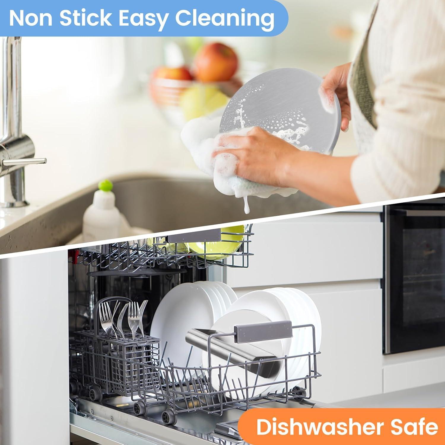 Prensa para Hamburguesas Ricpwit 14.99 cm Acero Inoxidable