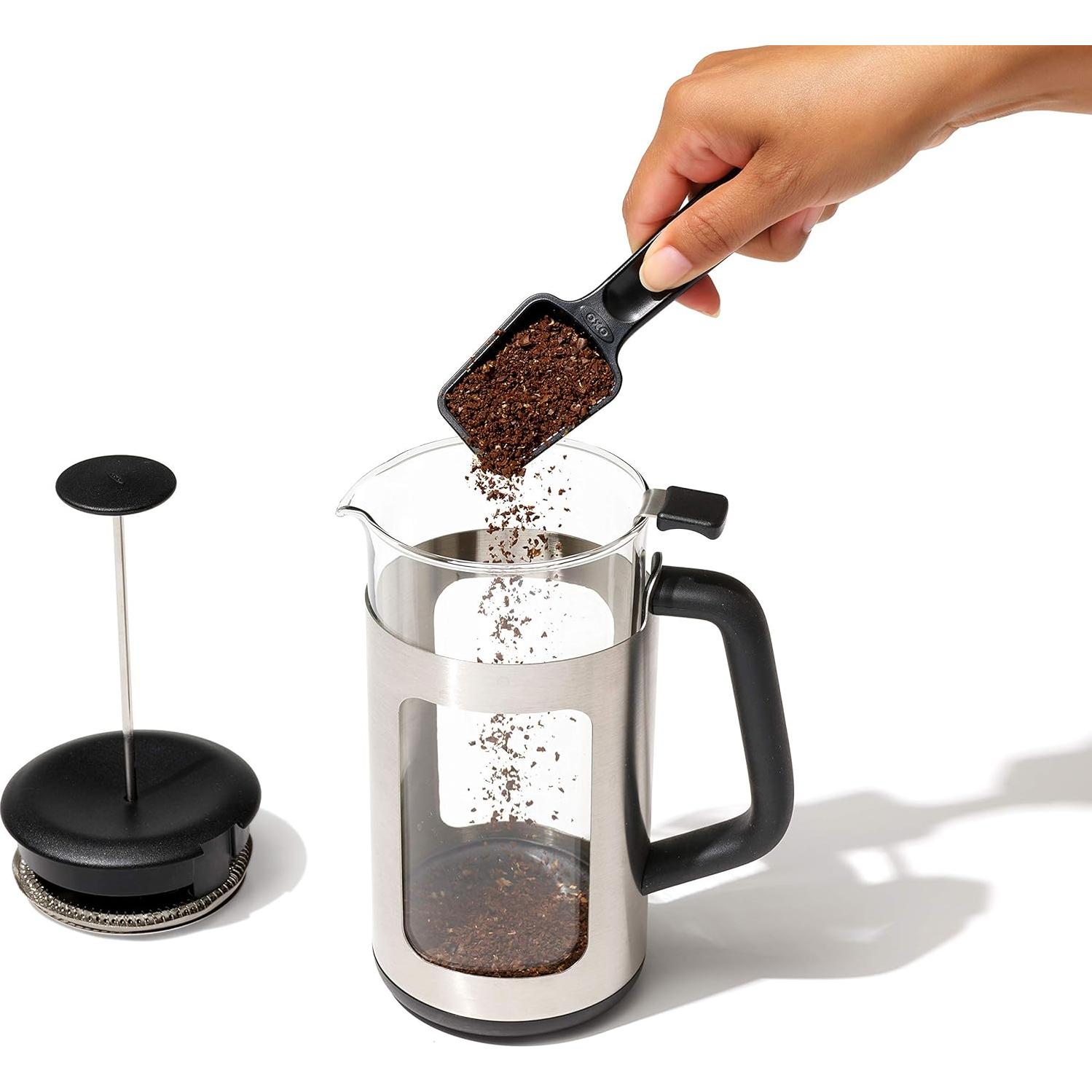 Prensa Francesa OXO Brew 8 Tazas Acero Inoxidable 0.95L