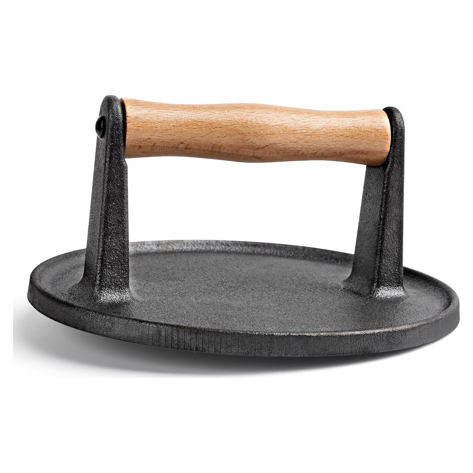 Prensa para Hamburguesas SHINESTAR 17.8 cm Hierro Fundido