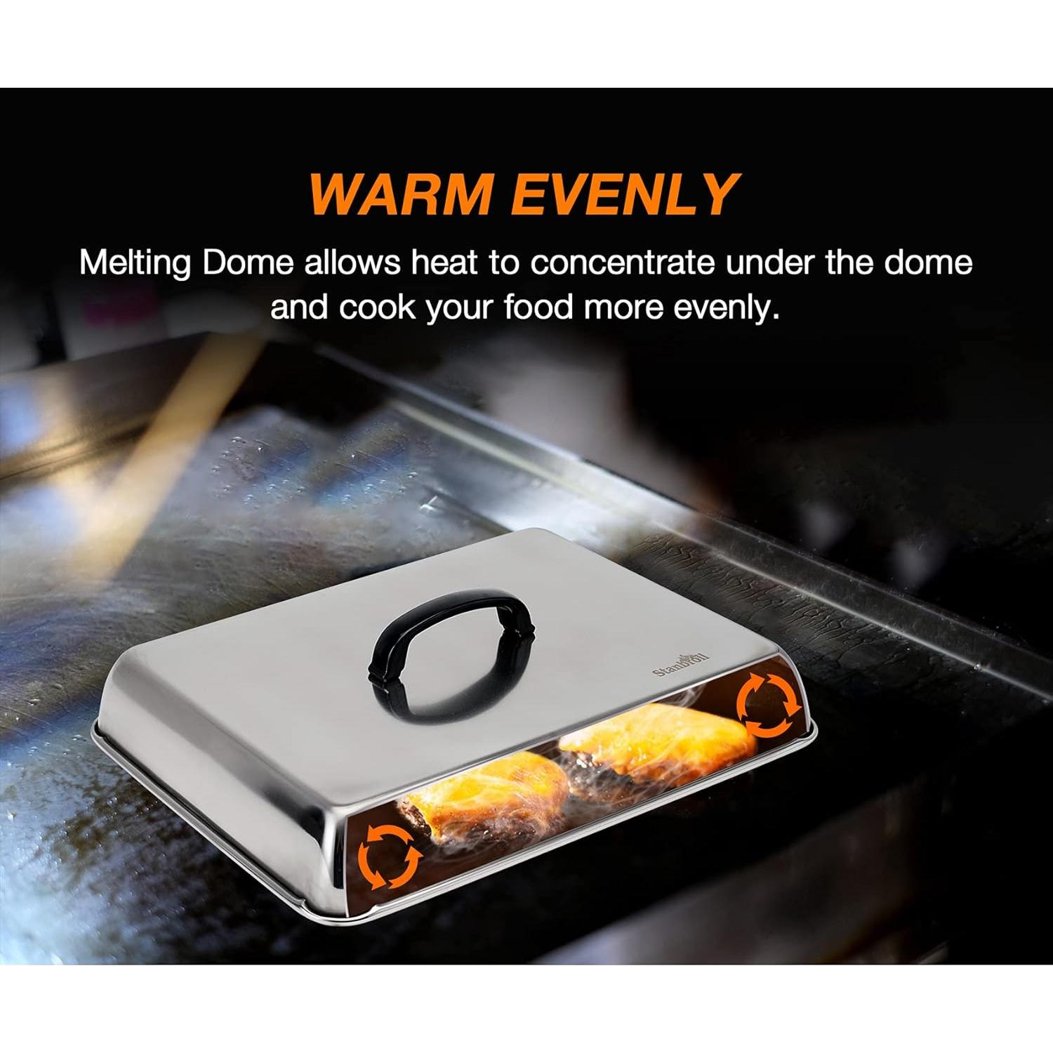 Kit de Parrilla Stanbroil: Dome de Derretir y Prensa Hierro